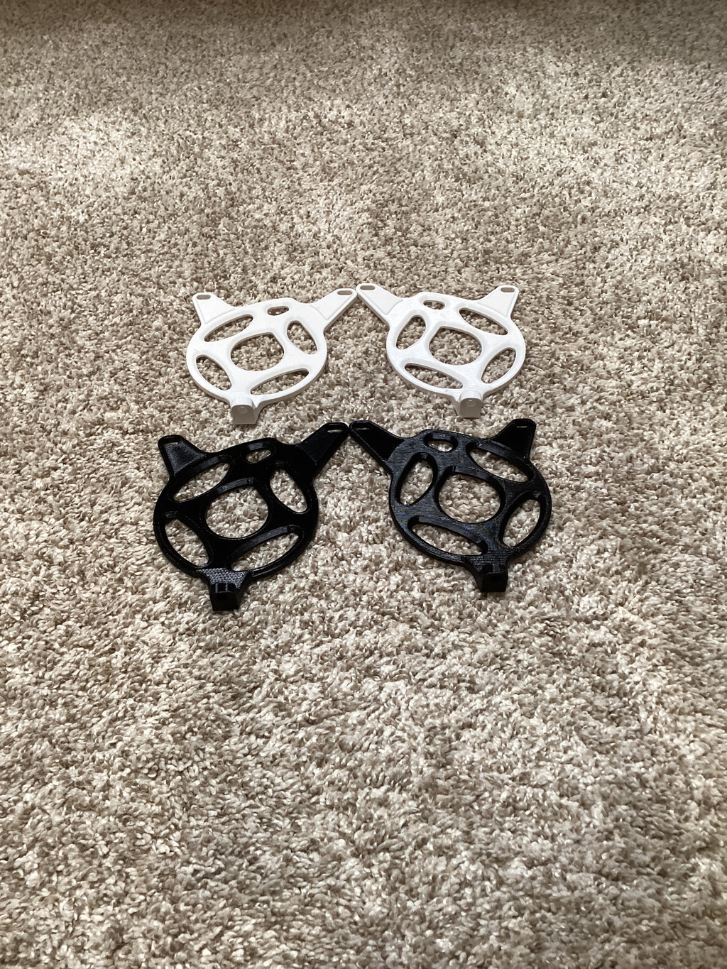 Double sided tuttio motor covers