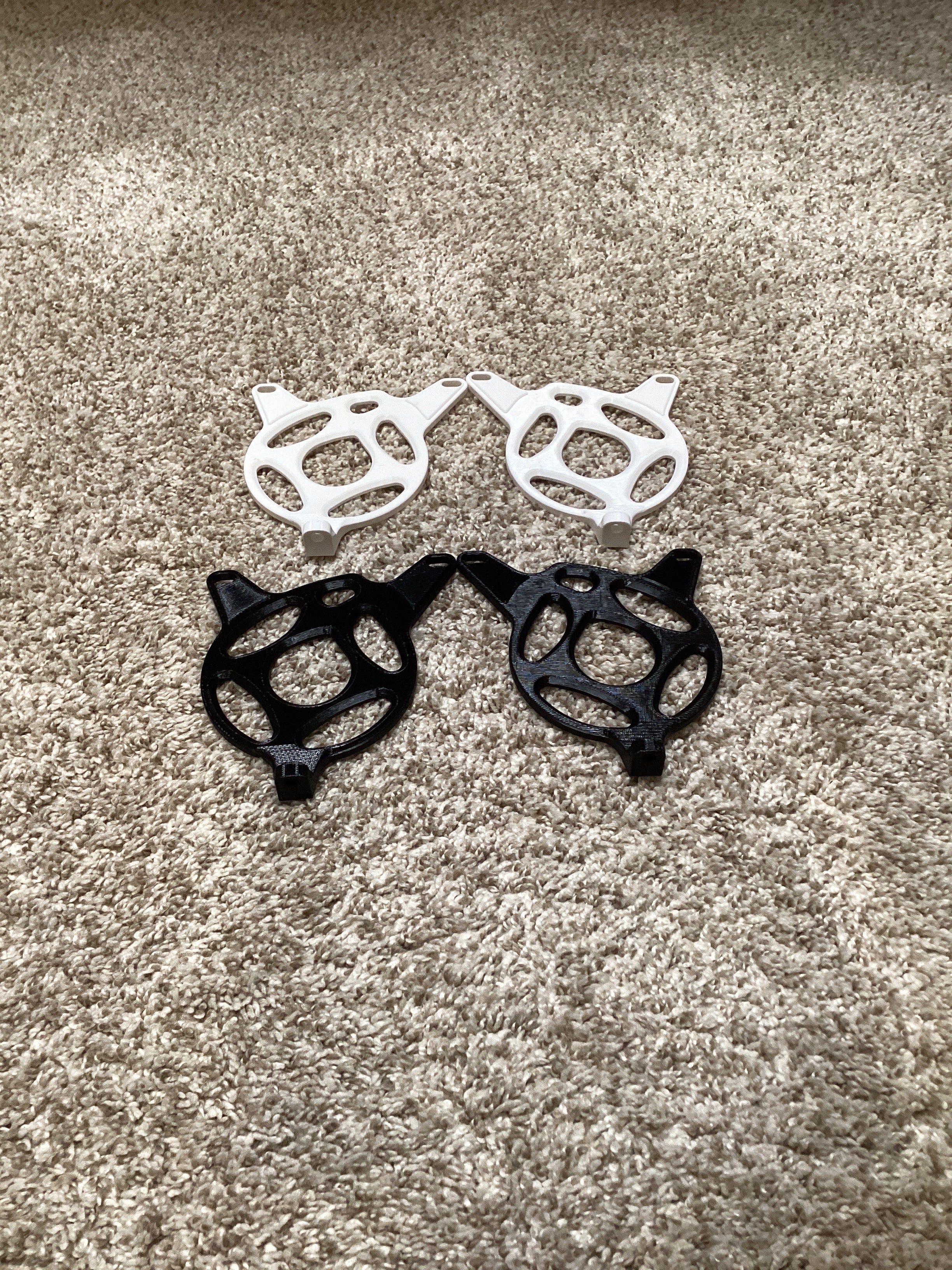 Double sided tuttio motor covers