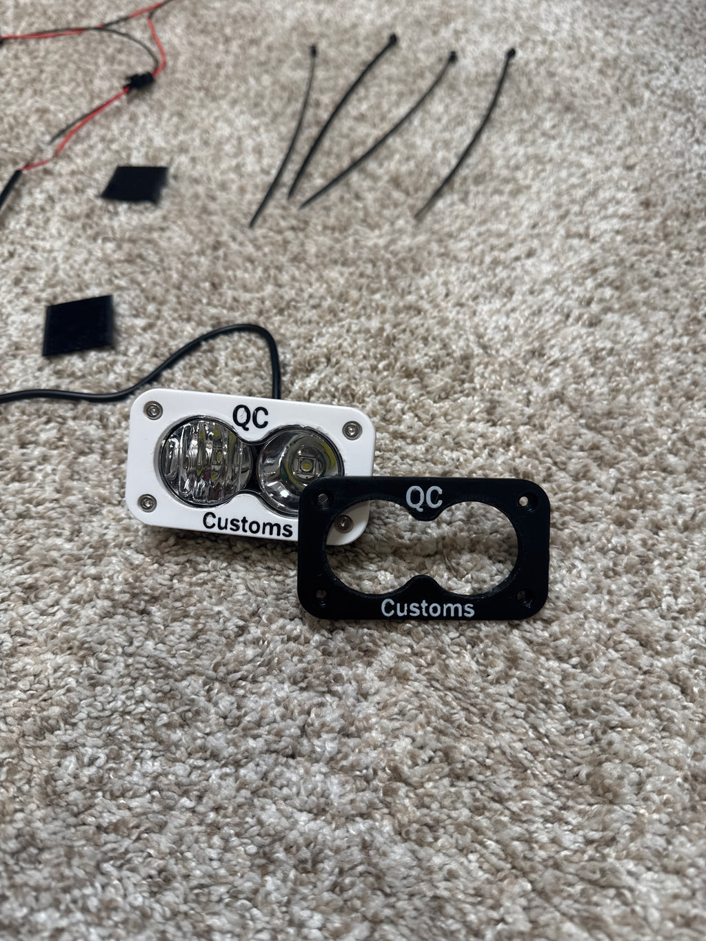 Battery powered Baja light for any bike