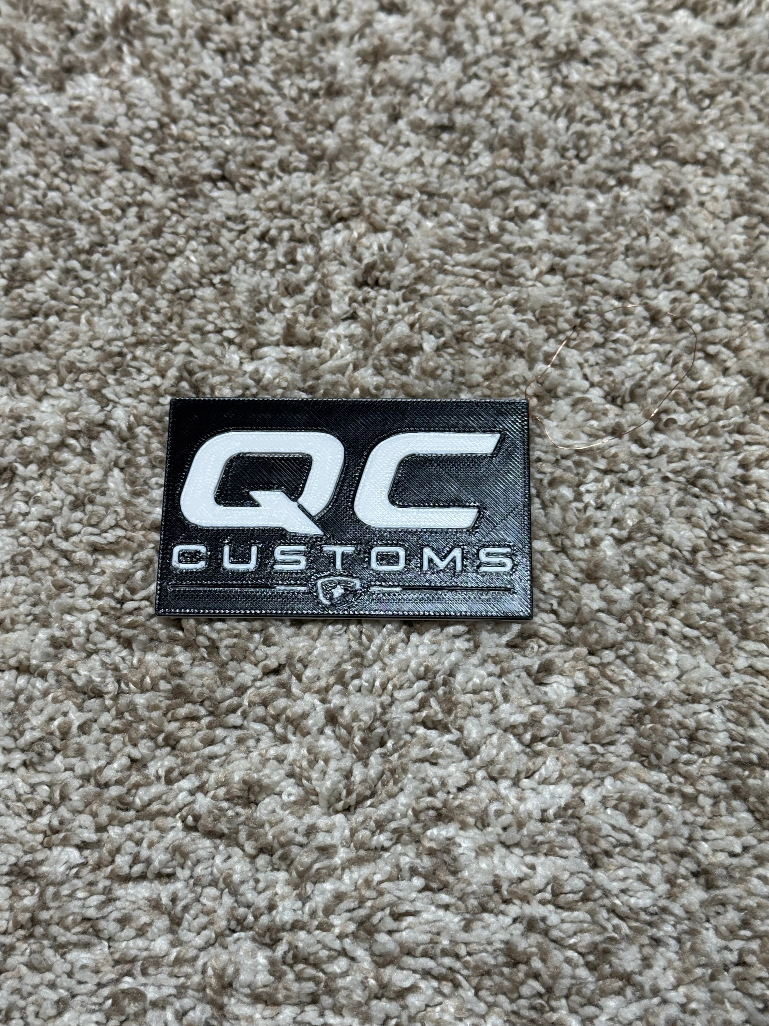QC customs key chain